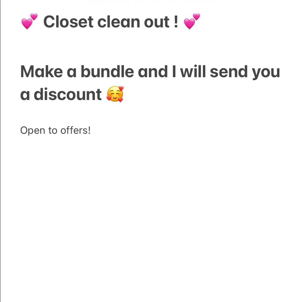 Clean out!